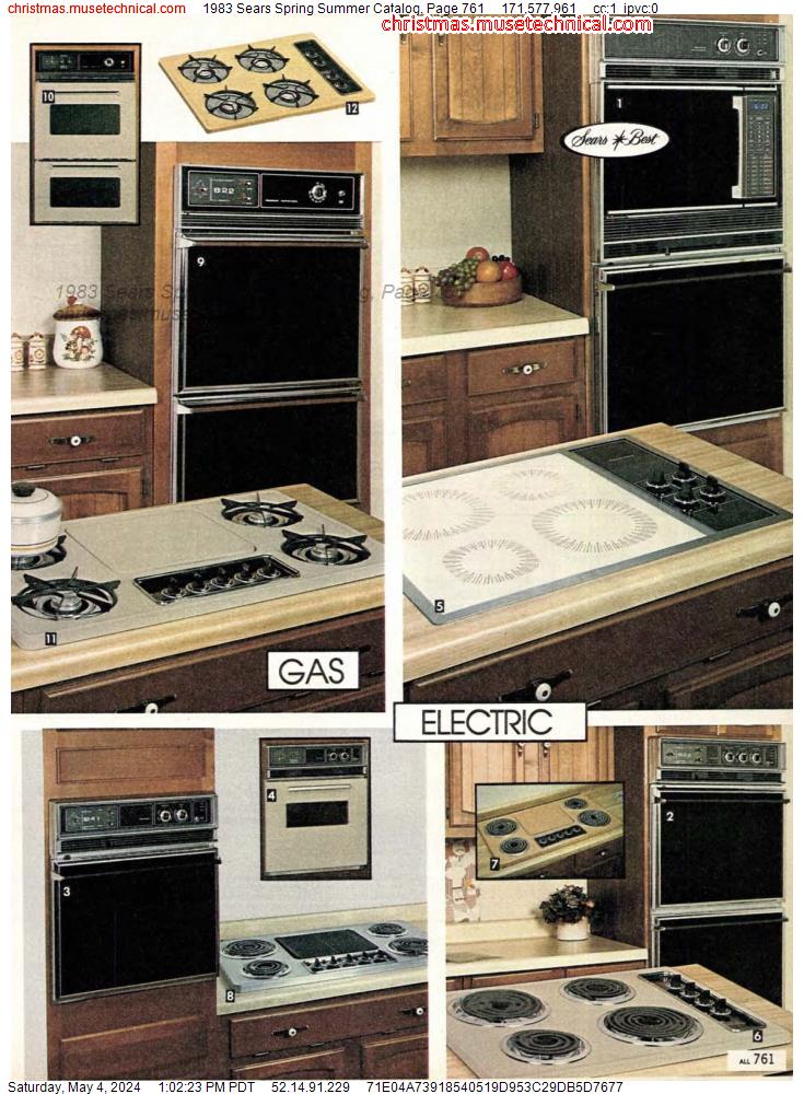 1983 Sears Spring Summer Catalog, Page 761