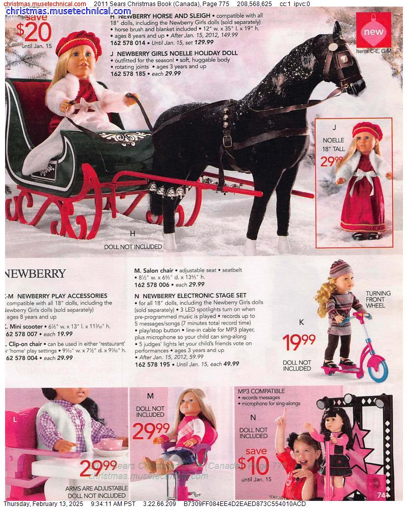 2011 Sears Christmas Book (Canada), Page 775