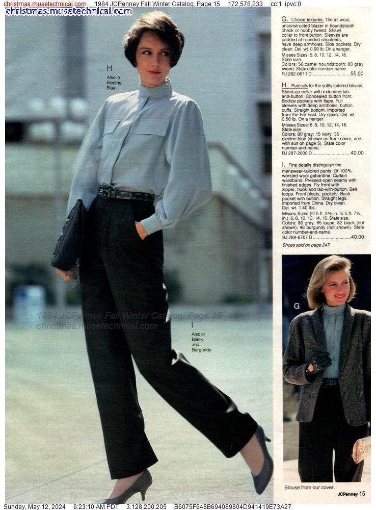 1984 JCPenney Fall Winter Catalog, Page 15