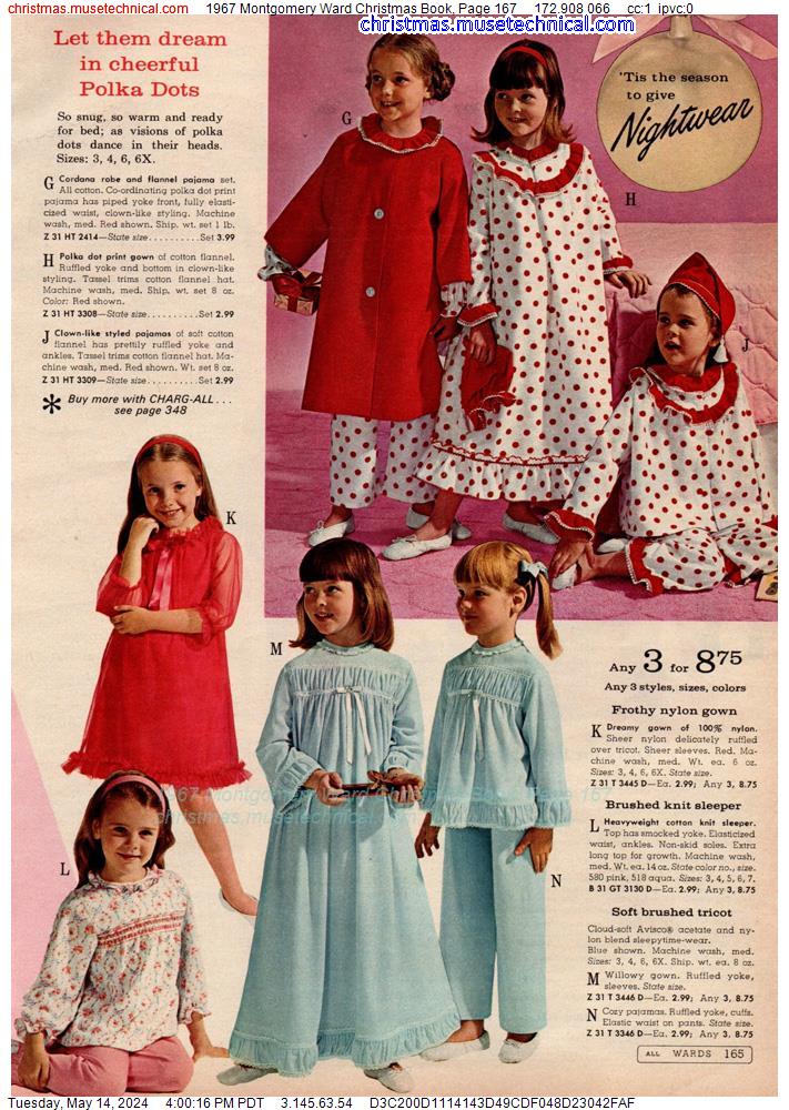 1967 Montgomery Ward Christmas Book, Page 167