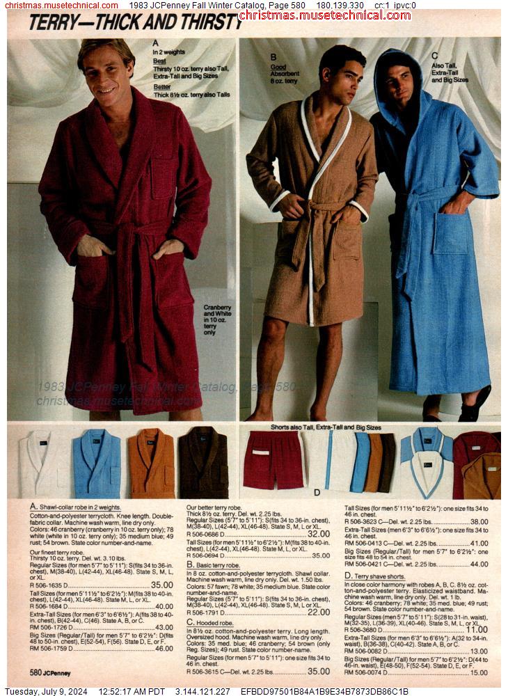 1983 JCPenney Fall Winter Catalog, Page 580