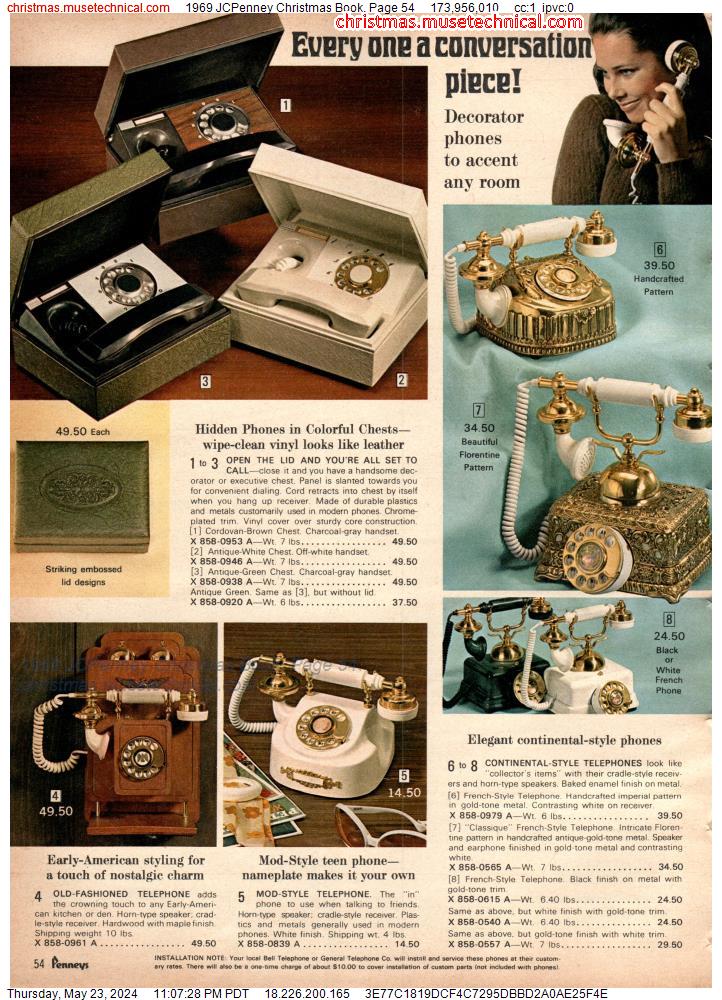 1969 JCPenney Christmas Book, Page 54
