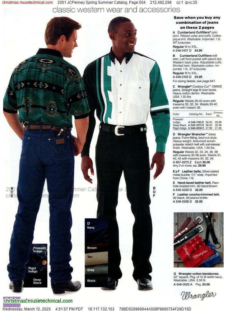 2001 JCPenney Spring Summer Catalog, Page 504