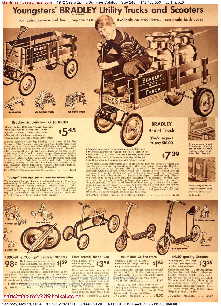 1942 Sears Spring Summer Catalog, Page 246