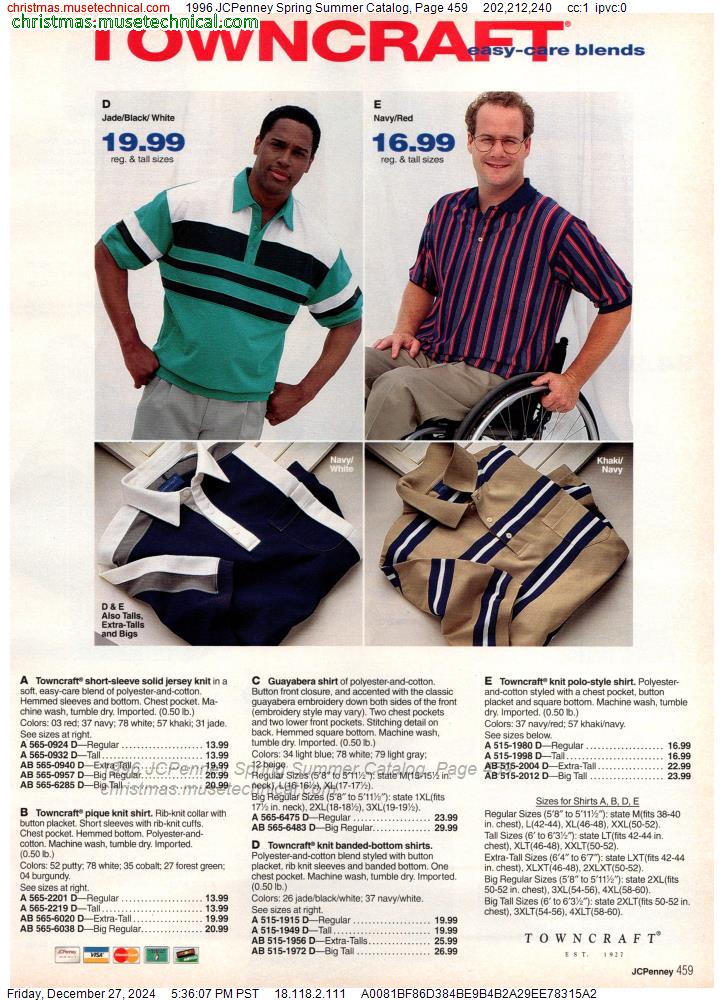 1996 JCPenney Spring Summer Catalog, Page 459