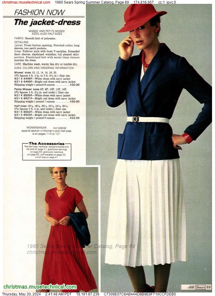 1980 Sears Spring Summer Catalog, Page 69