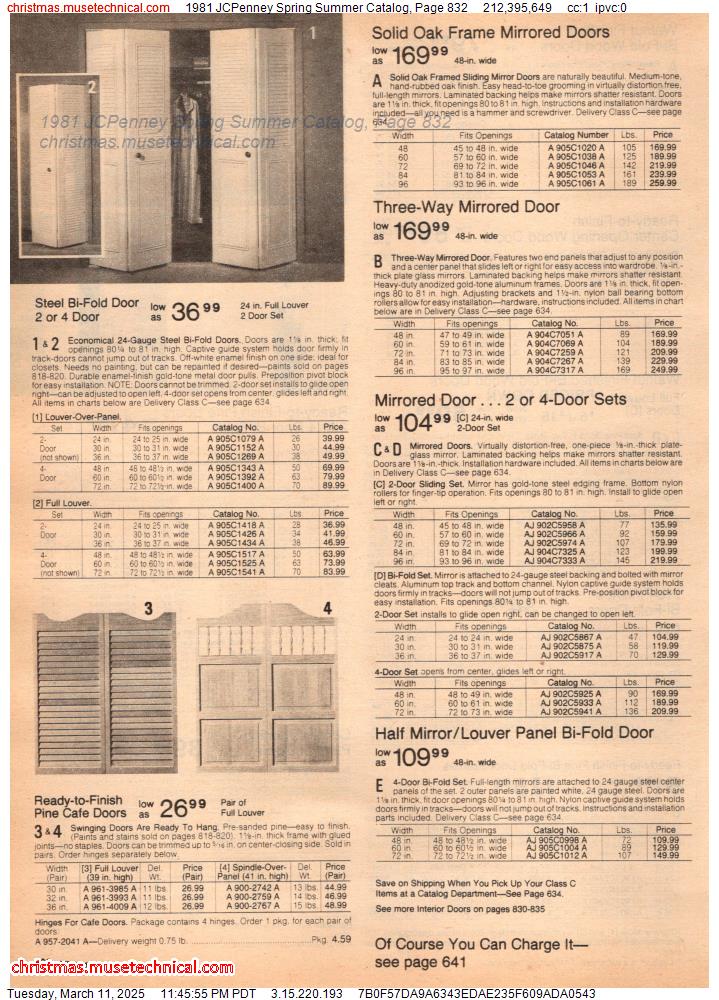 1981 JCPenney Spring Summer Catalog, Page 832