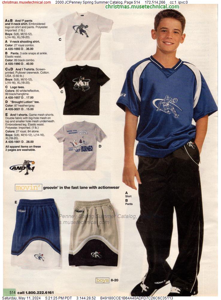 2000 JCPenney Spring Summer Catalog, Page 514