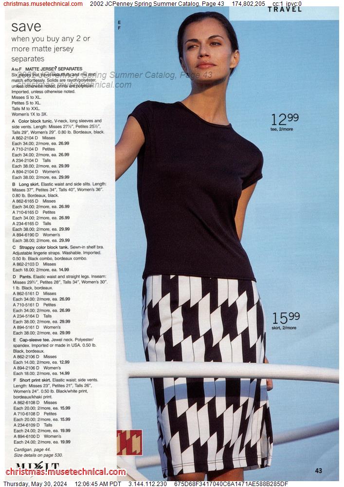 2002 JCPenney Spring Summer Catalog, Page 43