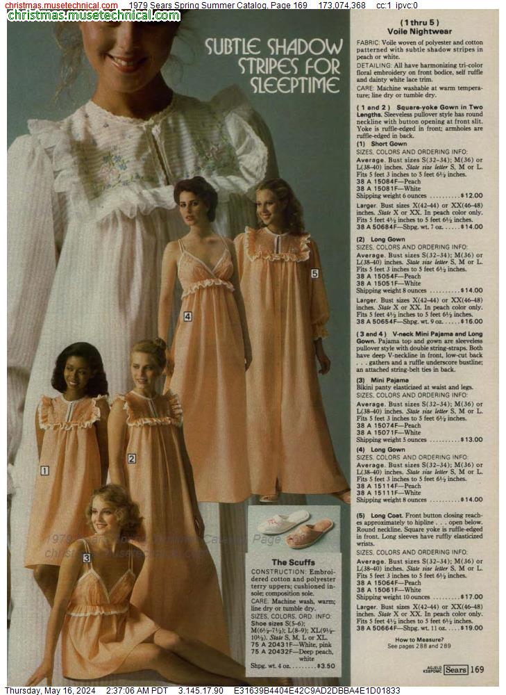 1979 Sears Spring Summer Catalog, Page 169