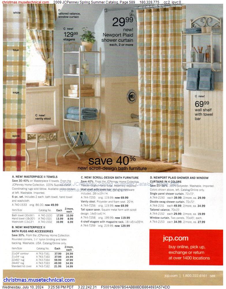 2009 JCPenney Spring Summer Catalog, Page 589