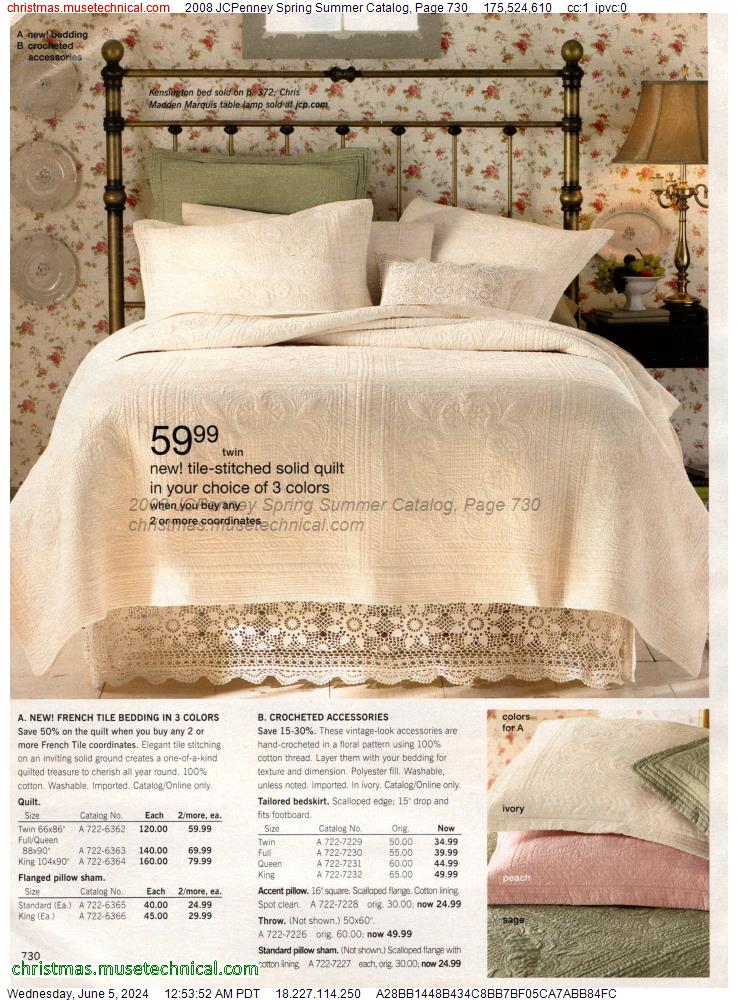 2008 JCPenney Spring Summer Catalog, Page 730