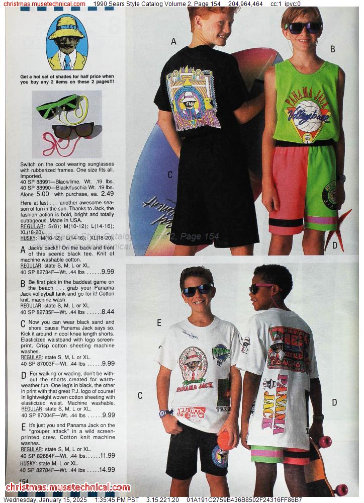 1990 Sears Style Catalog Volume 2, Page 154