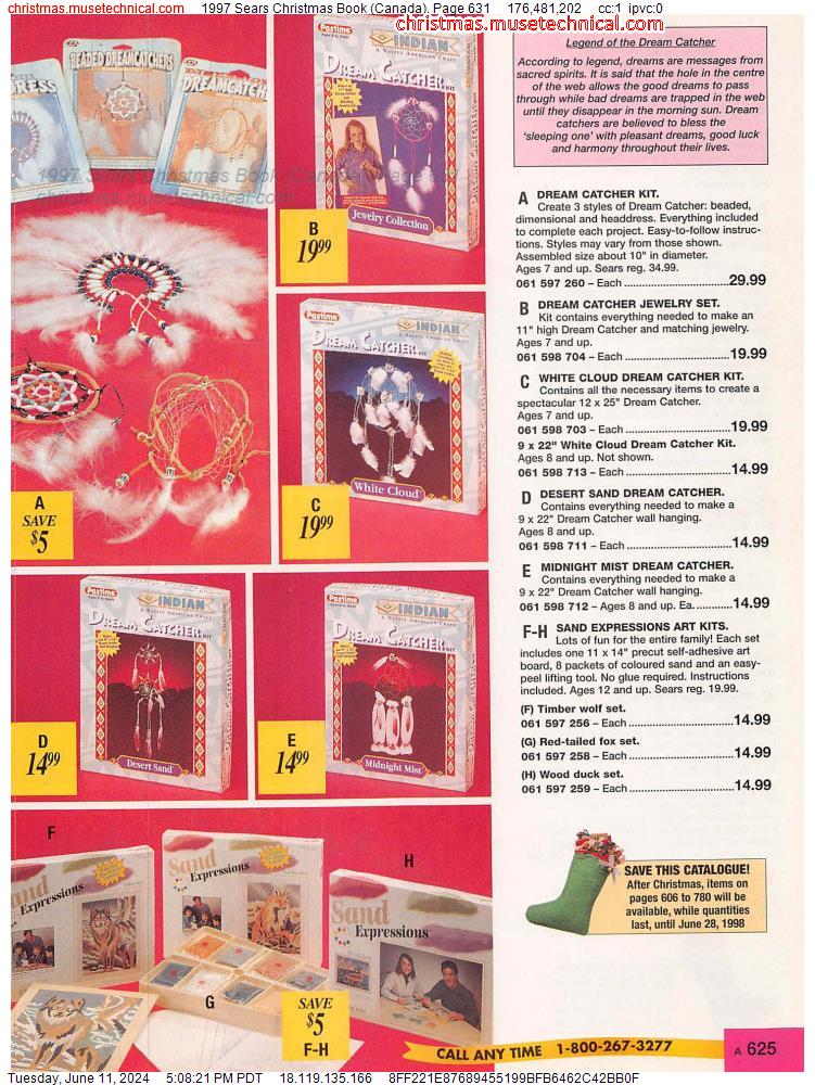 1997 Sears Christmas Book (Canada), Page 631