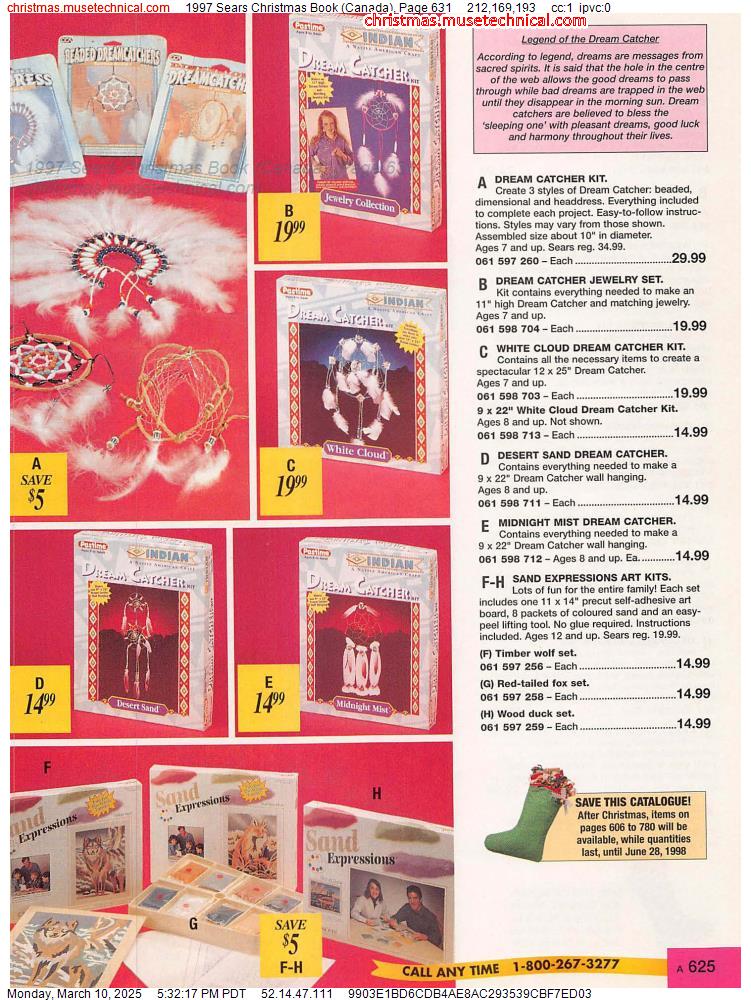 1997 Sears Christmas Book (Canada), Page 631