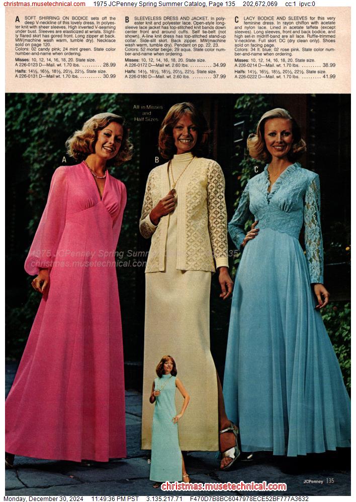 1975 JCPenney Spring Summer Catalog, Page 135