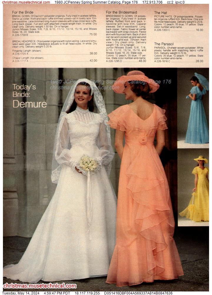 1980 JCPenney Spring Summer Catalog, Page 176