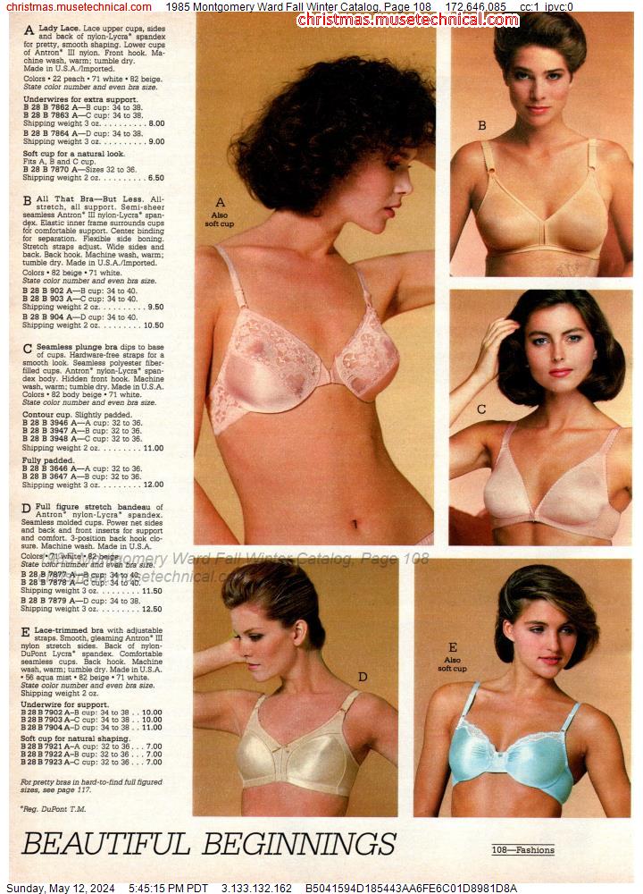 1985 Montgomery Ward Fall Winter Catalog, Page 108