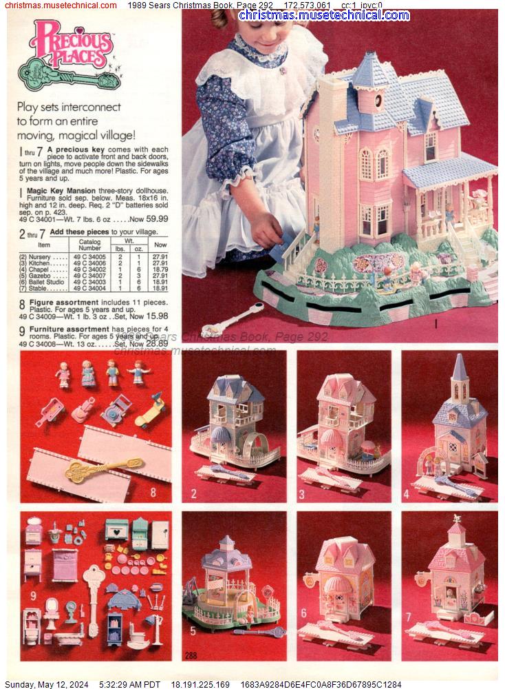 1989 Sears Christmas Book, Page 292
