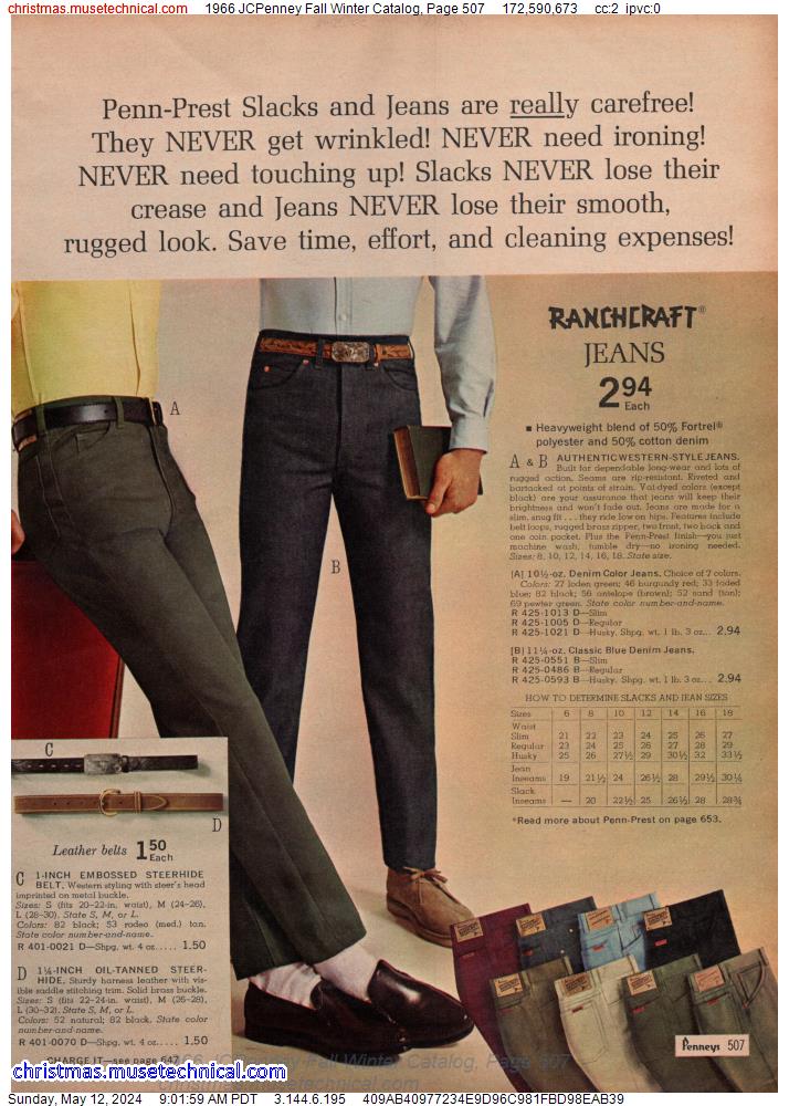 1966 JCPenney Fall Winter Catalog, Page 507