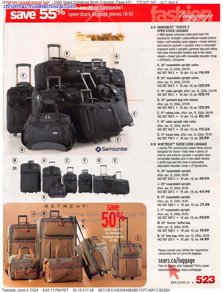 2005 Sears Christmas Book (Canada), Page 531
