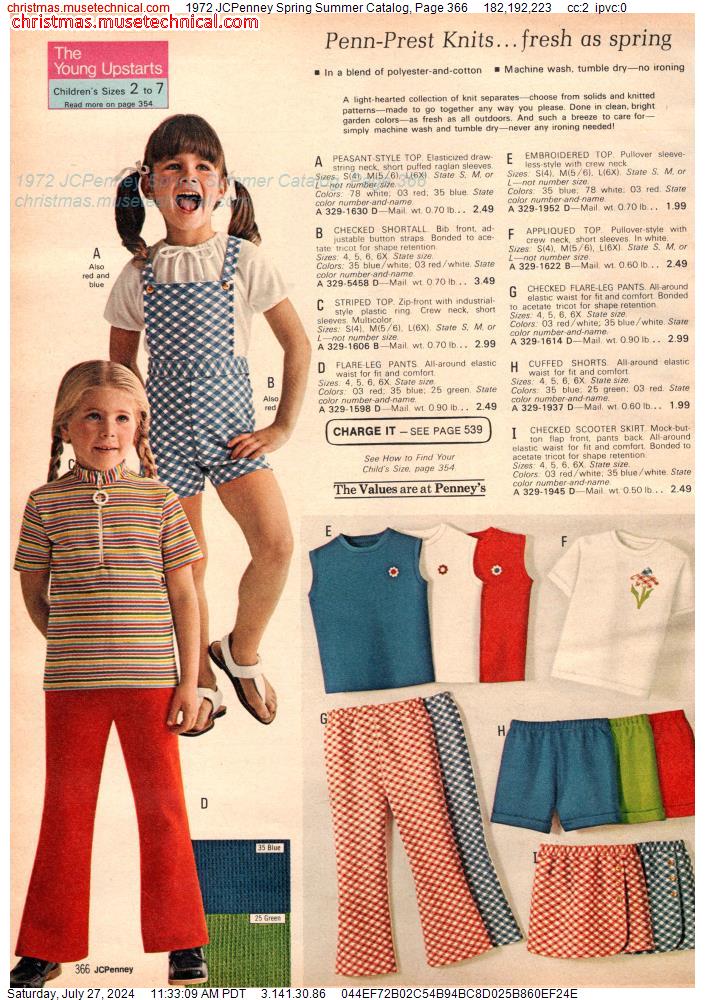 1972 JCPenney Spring Summer Catalog, Page 366