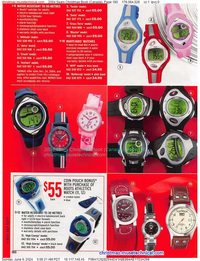 2004 Sears Christmas Book (Canada), Page 180