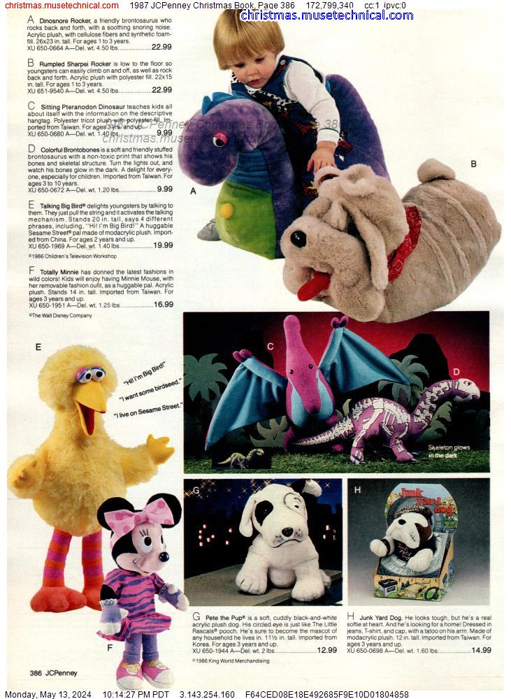 1987 JCPenney Christmas Book, Page 386