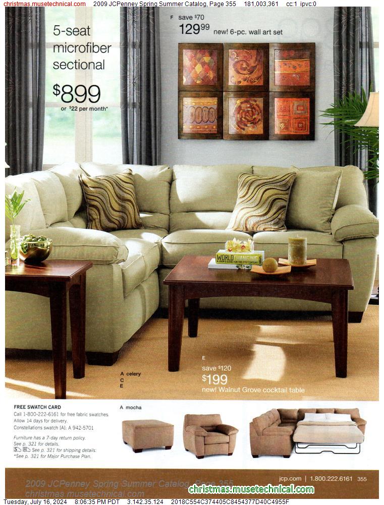 2009 JCPenney Spring Summer Catalog, Page 355