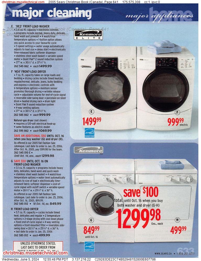 2005 Sears Christmas Book (Canada), Page 641