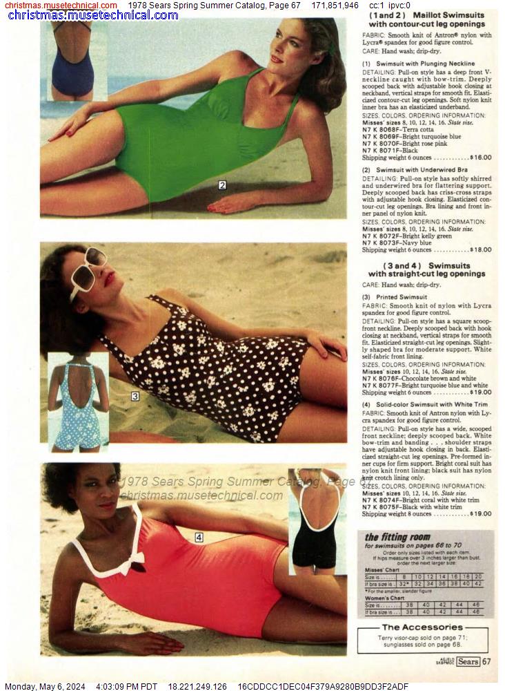 1978 Sears Spring Summer Catalog, Page 67