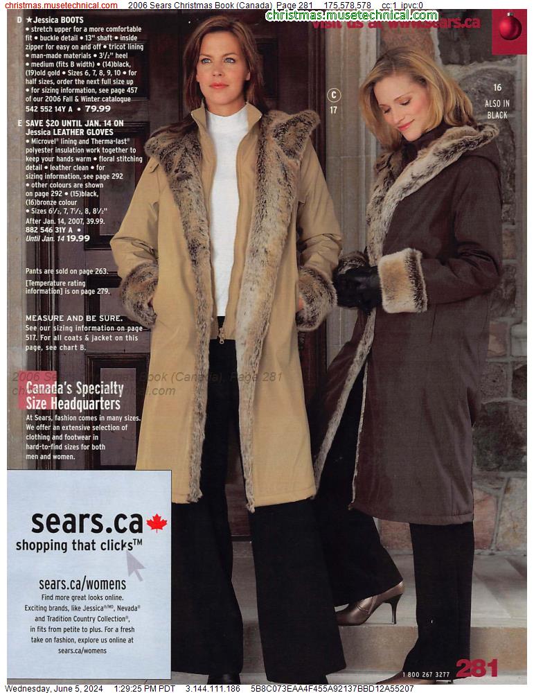 2006 Sears Christmas Book (Canada), Page 281