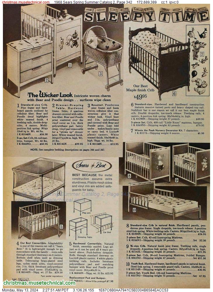 1968 Sears Spring Summer Catalog 2, Page 342