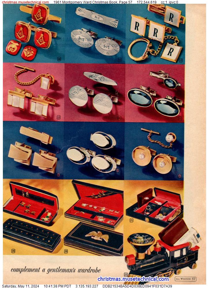 1961 Montgomery Ward Christmas Book, Page 57