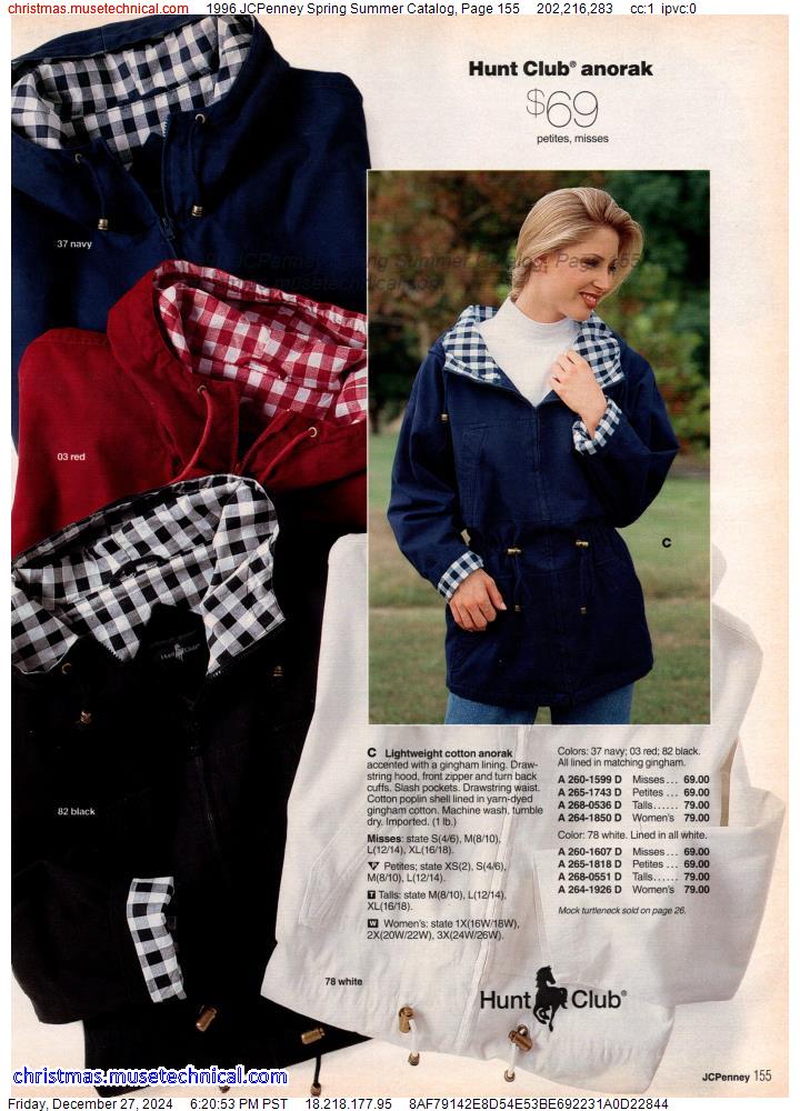 1996 JCPenney Spring Summer Catalog, Page 155