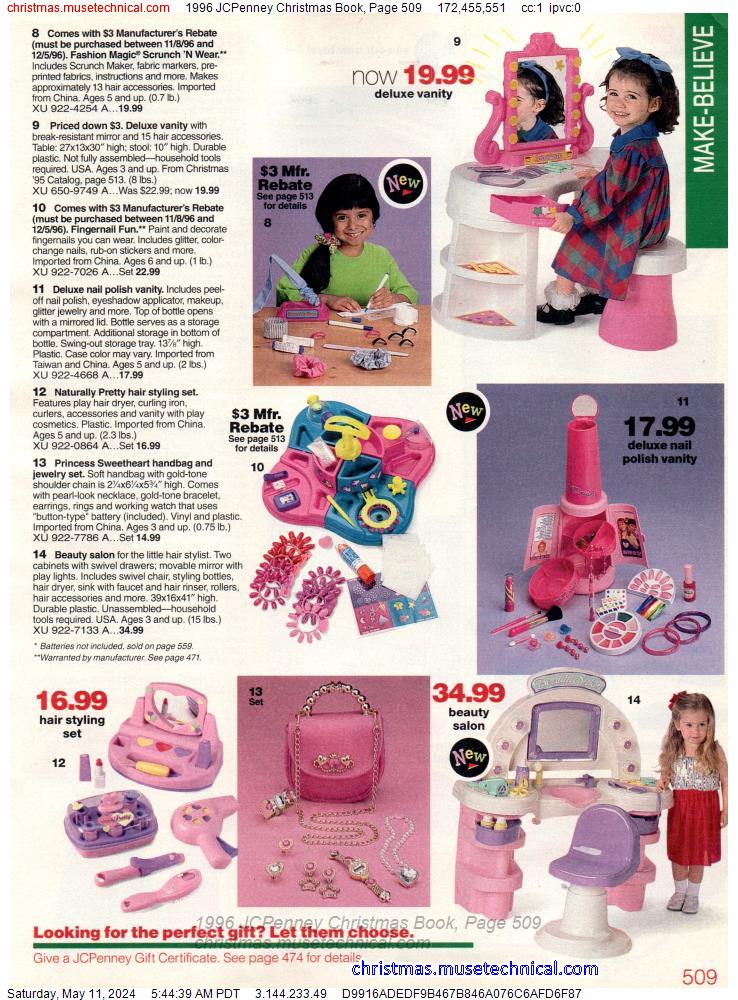 1996 JCPenney Christmas Book, Page 509
