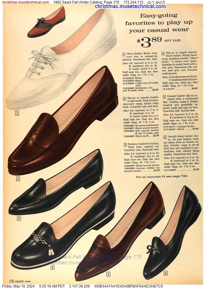 1962 Sears Fall Winter Catalog, Page 176