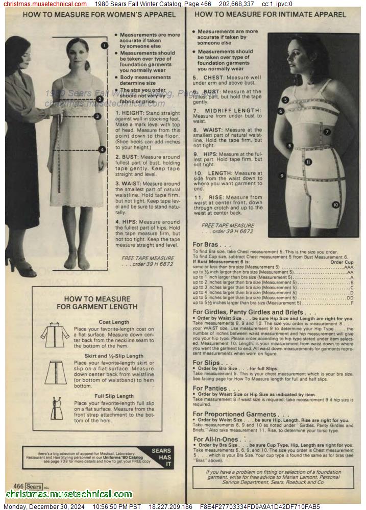 1980 Sears Fall Winter Catalog, Page 466