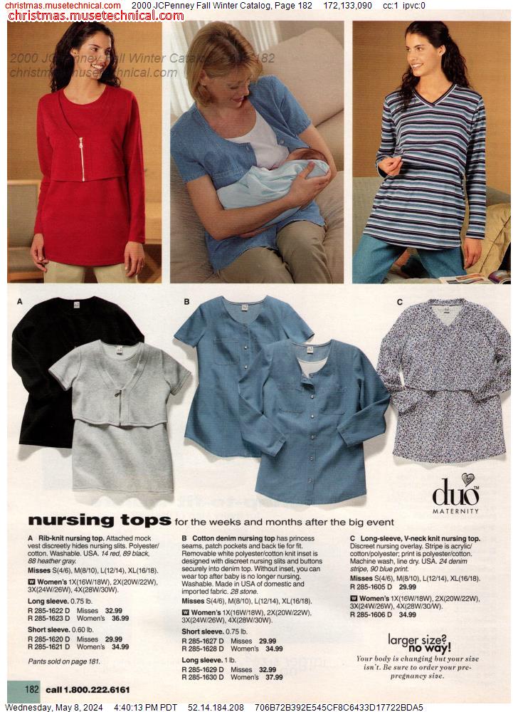2000 JCPenney Fall Winter Catalog, Page 182