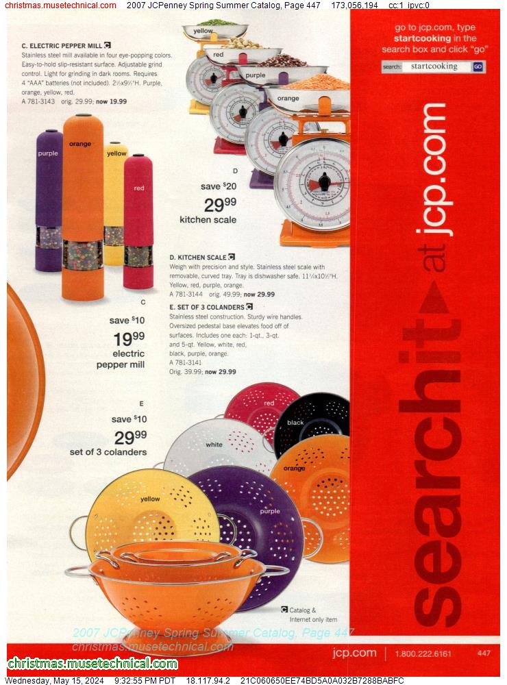 2007 JCPenney Spring Summer Catalog, Page 447
