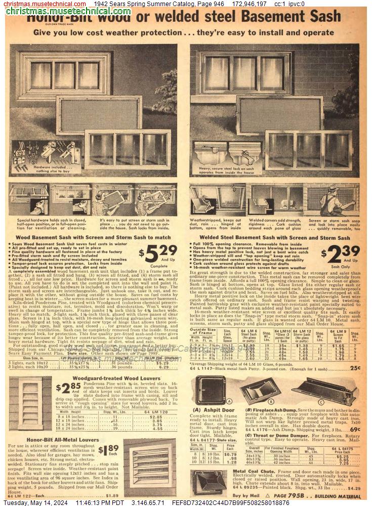 1942 Sears Spring Summer Catalog, Page 946