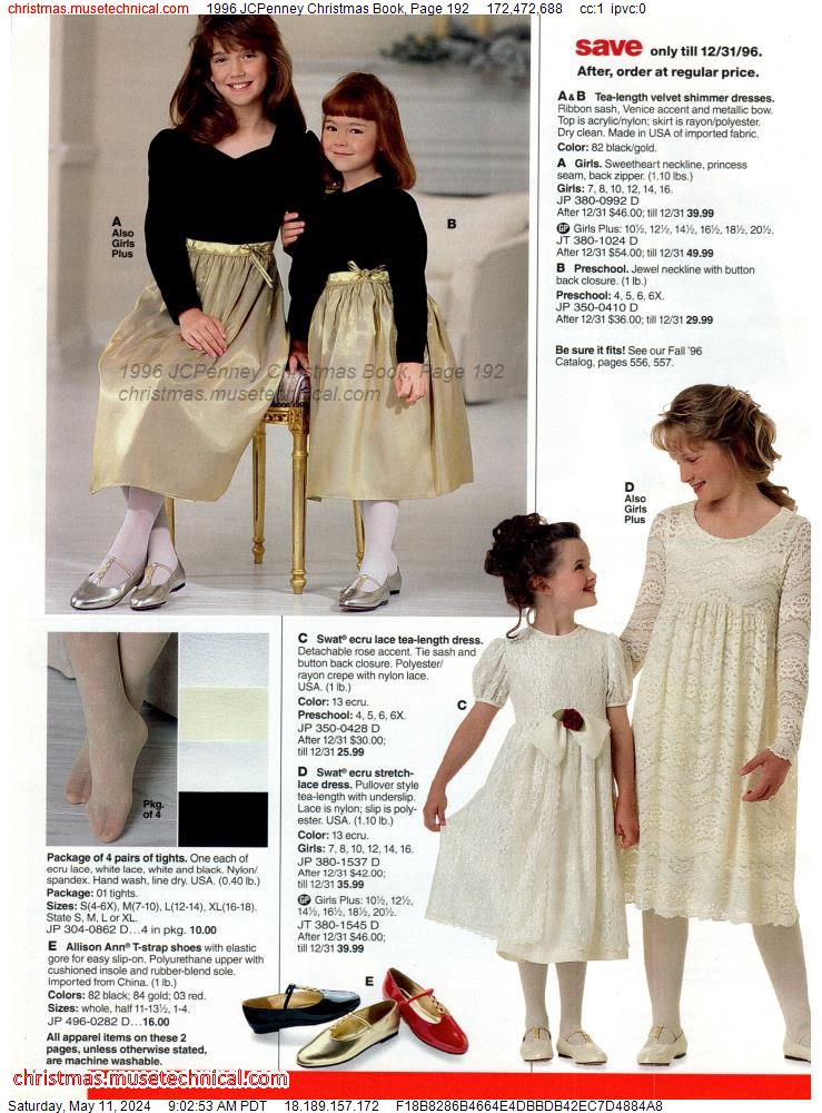 1996 JCPenney Christmas Book, Page 192