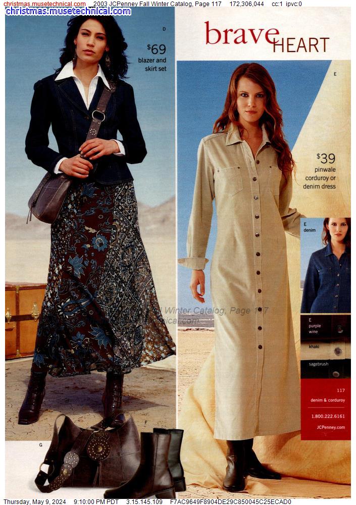 2003 JCPenney Fall Winter Catalog, Page 117