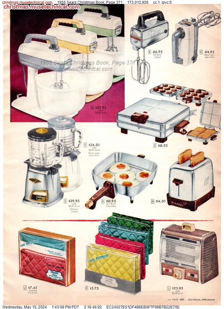 1955 Sears Christmas Book, Page 371