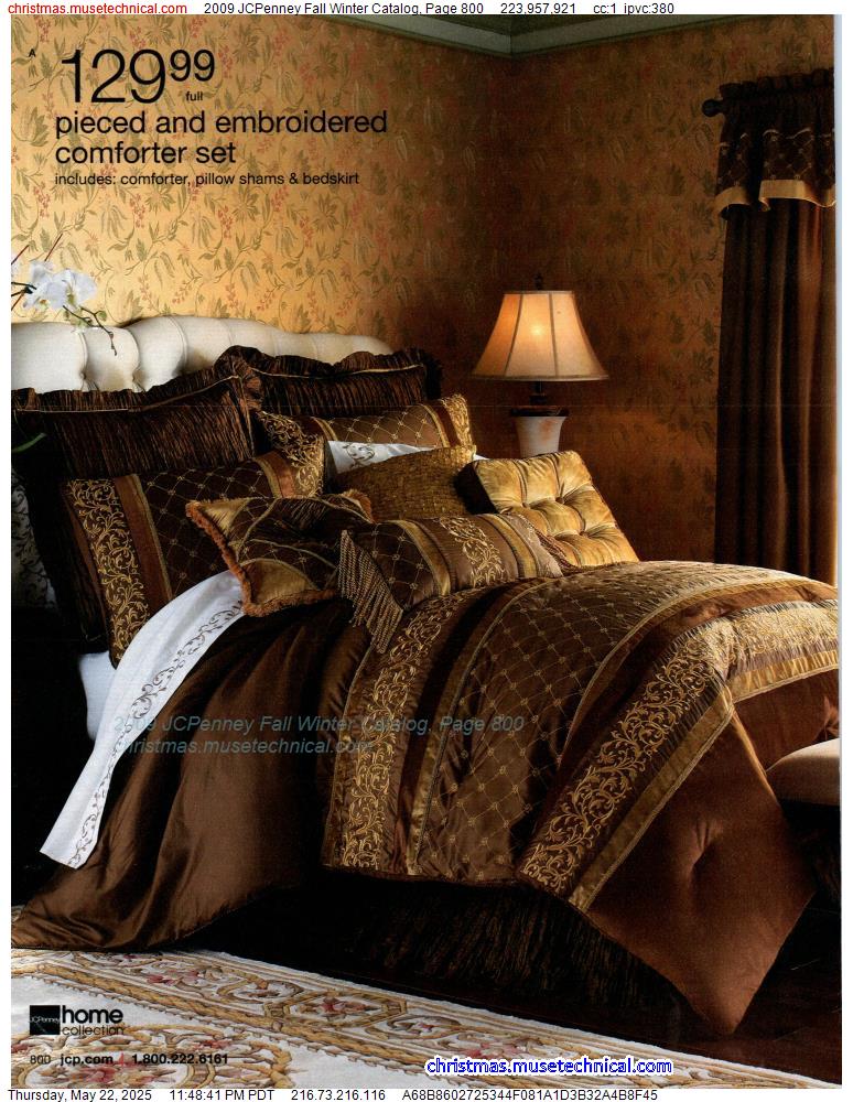 2009 JCPenney Fall Winter Catalog, Page 800
