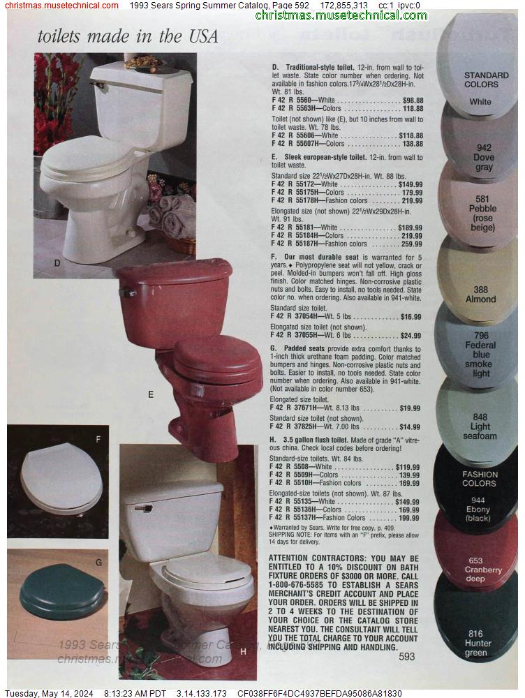1993 Sears Spring Summer Catalog, Page 592