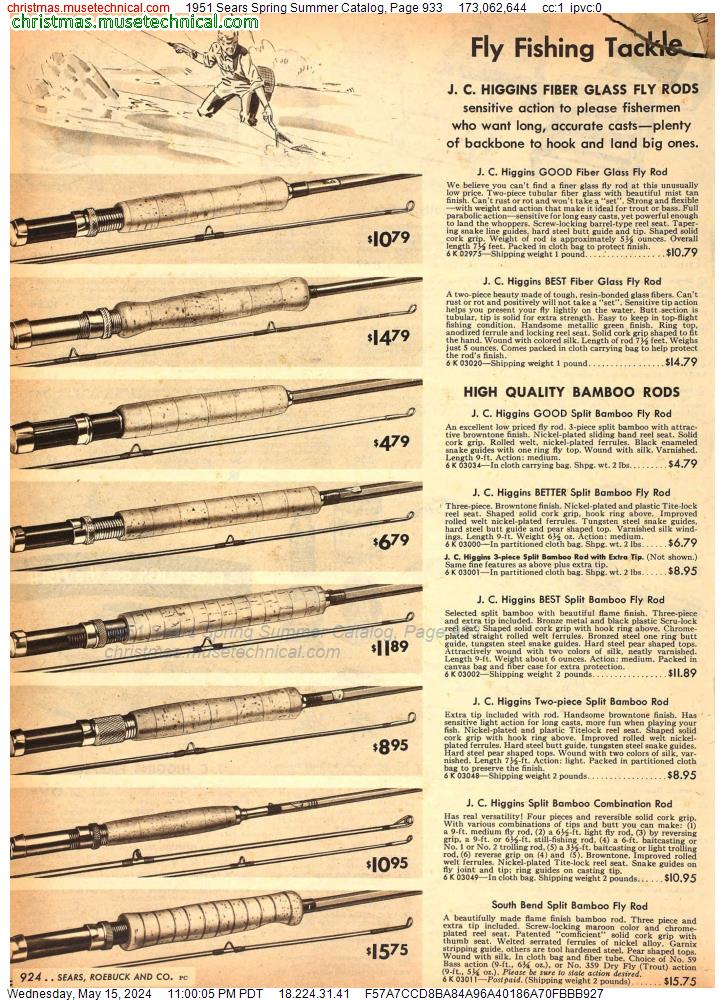 1951 Sears Spring Summer Catalog, Page 933