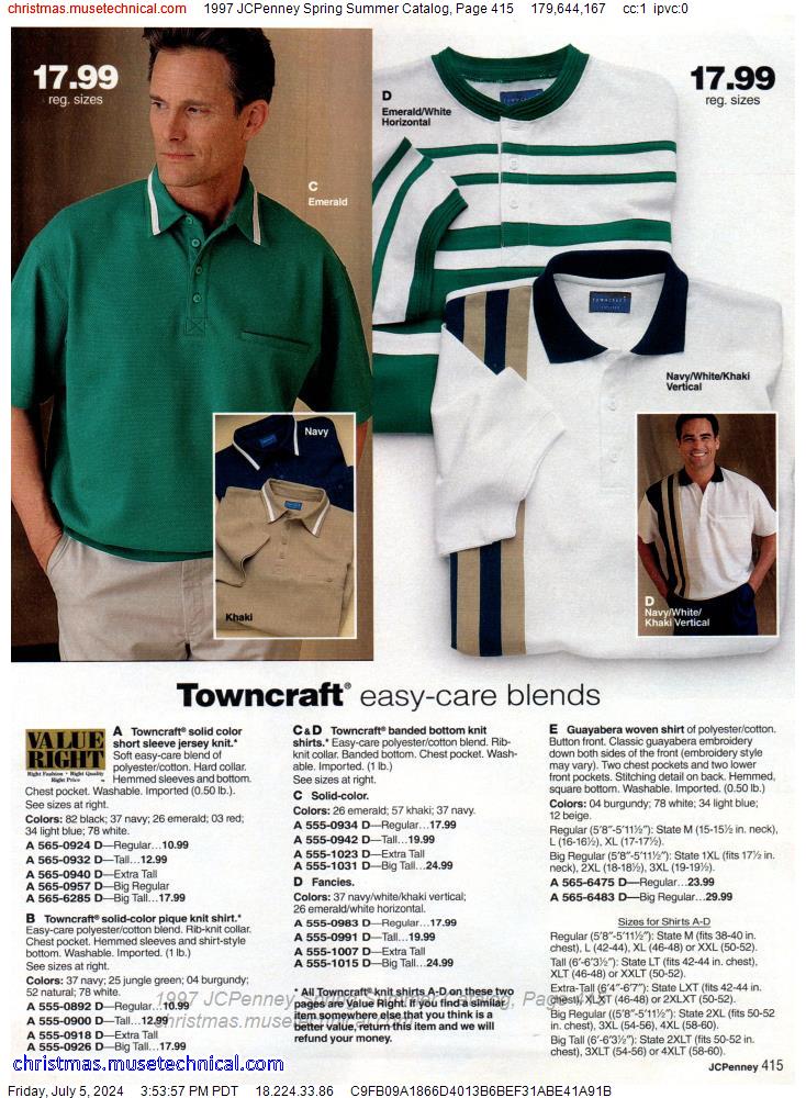 1997 JCPenney Spring Summer Catalog, Page 415