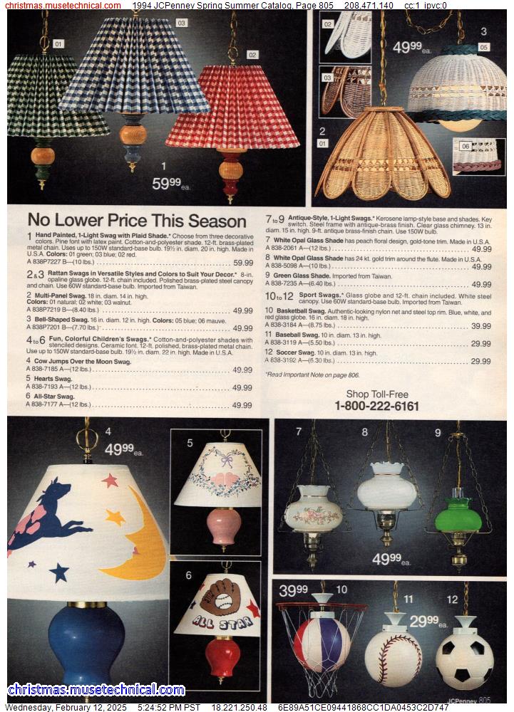 1994 JCPenney Spring Summer Catalog, Page 805