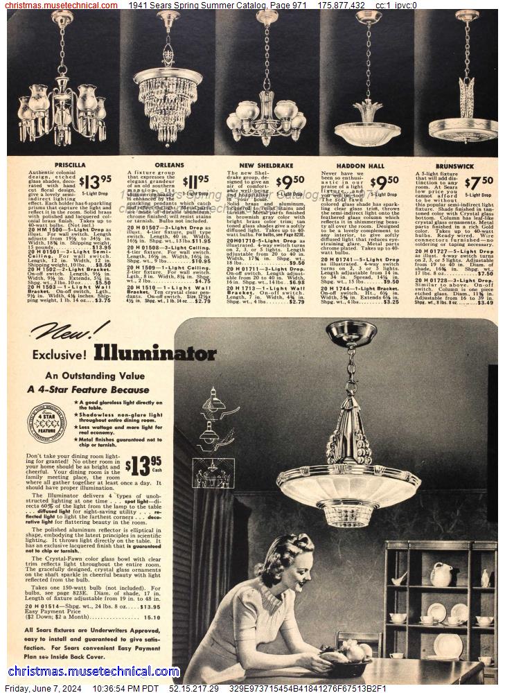 1941 Sears Spring Summer Catalog, Page 971